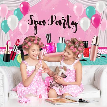 Imagem de Decorações de festa Frienda Spa Princess Makeup 180x110cm