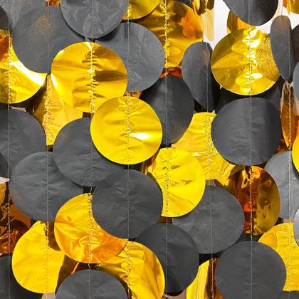 Imagem de Decorações de festa rosa/blume, preto, ouro, círculo, ponto 62,4 m