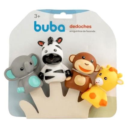 Imagem de Dedoche Fantoche de Dedos Brinquedo Bebe Teatrinho de dedos Selva