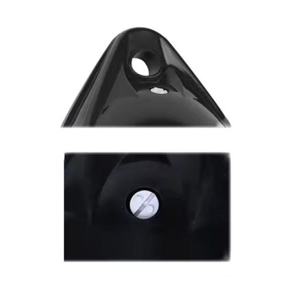 Imagem de Defensa Náutica F6 25x102cm Preta Inflável Barco Lancha