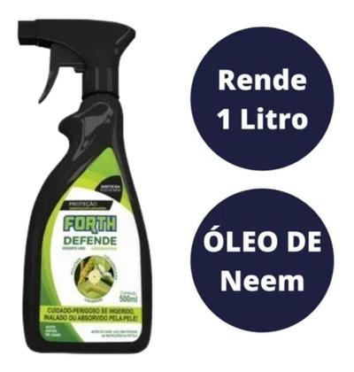 Imagem de Defensor Óleo de Neem Forth Defende 500ml Inseticida Pronto - Forth Jardim