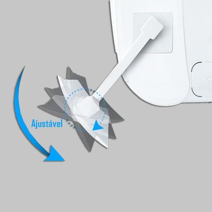 Imagem de Defletor Ar Condicionado Para Direcionar Vento De Saída Com Regulagem De Ângulo Tamanho 50 a 100CM