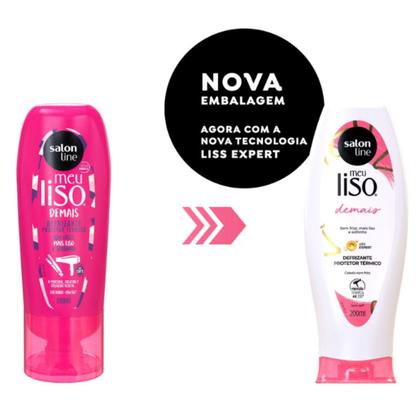 Imagem de Defrizante Protetor Térmico Salon Line Meu Liso Demais 200ml