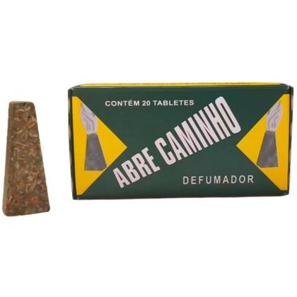 Imagem de Defumador De Ambiente Incenso Abre Caminho Caixa Com 20