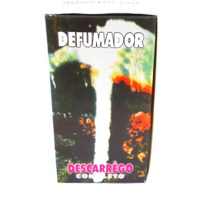 Imagem de Defumador Divino Mestre Sem Brasa Espiritual Descarrego Caseiro Umbanda Kit