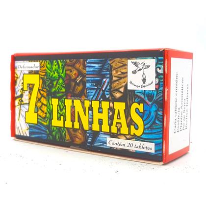 Defumador Natureza Espiritual Sete Linhas Caixa 20 Unidades Imagem de Defumador Natureza Espiritual Sete Linhas Caixa 20 Unidades