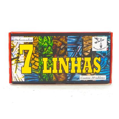 Defumador Natureza Espiritual Sete Linhas Caixa 20 Unidades Imagem de Defumador Natureza Espiritual Sete Linhas Caixa 20 Unidades