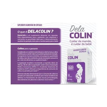 Imagem de Dela Colin Suplemento Alimentar 60 Cápsulas Supera