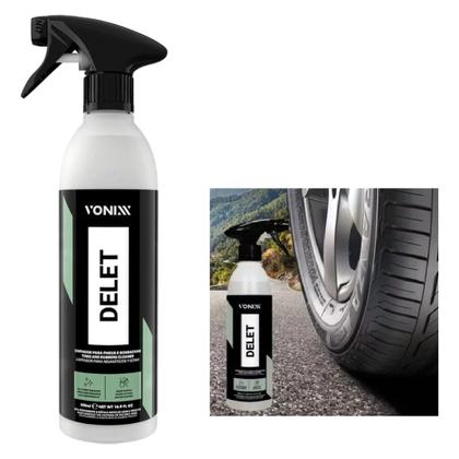 Imagem de Delet Limpador Para Pneus E Borrachas 500ml Vonixx