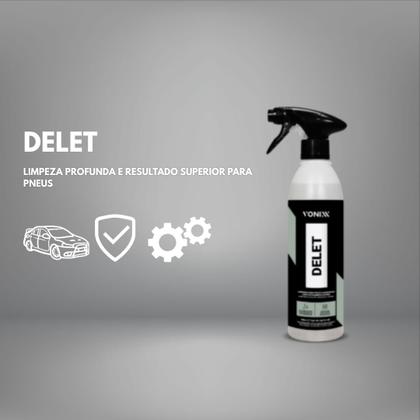 Imagem de Delet Vonixx 500ml Limpador Para Pneus E Borrachas