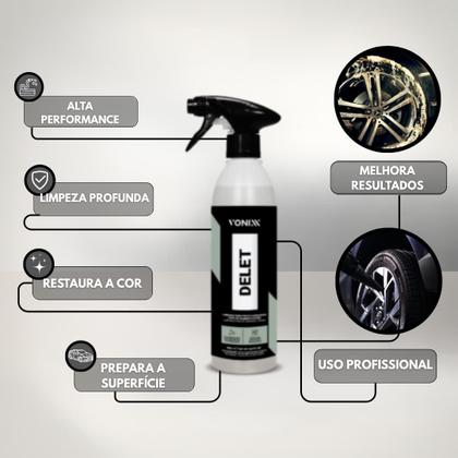Imagem de Delet Vonixx 500ml Limpador Para Pneus E Borrachas