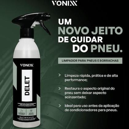 Imagem de Delet Vonixx Limpador Para Pneus E Borrachas 500ml