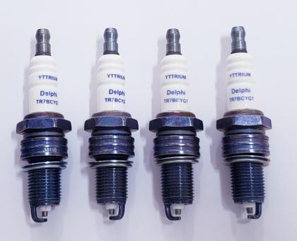 Imagem de Delhi xh40002 Jogo de velas Agile Astra Cobalt Corsa Zafira flex