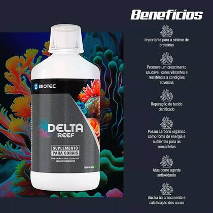 Imagem de Delta Reef Suplemento de Aminoácidos P/Corais 500 ml