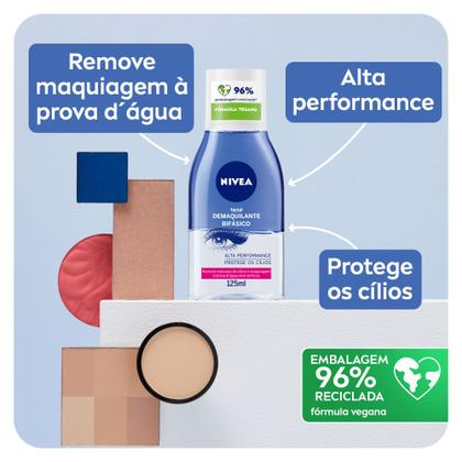 Imagem de Demaquilante Bifásico Nivea 125ml