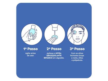 Imagem de Demaquilante Facial Bifásico Nivea 125ml
