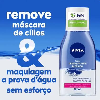 Imagem de Demaquilante Facial Nivea Bifasico 125ml