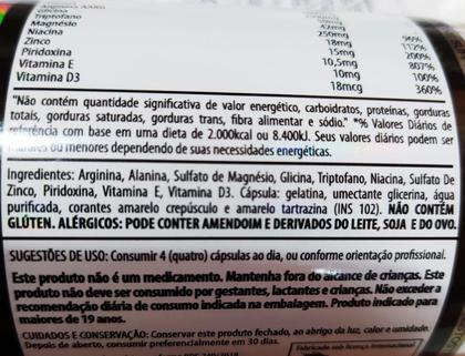 Imagem de Demons Lab Carderine Dragon 120 cápsulas  Alta concentração de aminoácidos e minerais