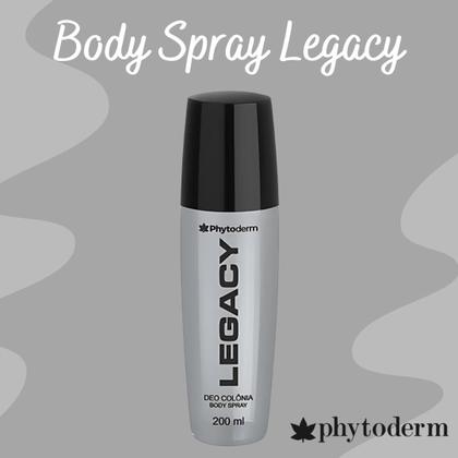 Imagem de Deo Colônia Body Spray Phytoderm Legacy 200ml Original!