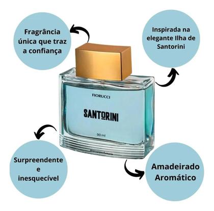Imagem de Deo Colonia Fiorucci Santorini Masculino 90 Ml