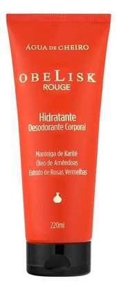 Imagem de Deo colônia obelisk rouge água de cheiro perfume e creme corporal hidratante inspiração árabe chipre glamuroso