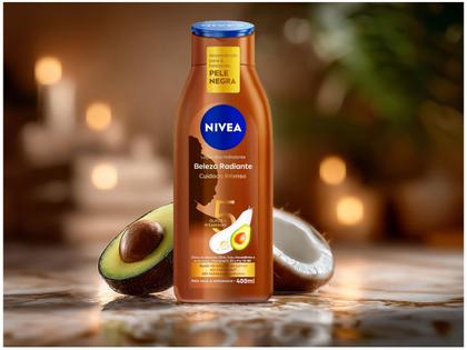 Imagem de Deo Hidratante Nivea Beleza Radiante Cuidado Intenso Pele Negra Hidratacao Profunda 2 Unidades com 400ml Cada
