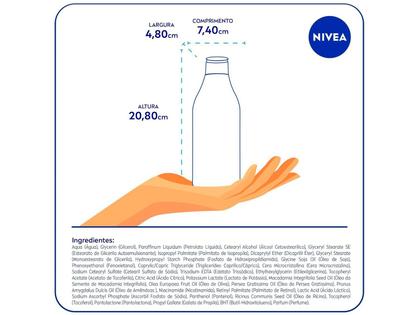 Imagem de Deo Hidratante Nivea Beleza Radiante Cuidado Intenso Pele Negra Hidratacao Profunda 2 Unidades com 400ml Cada