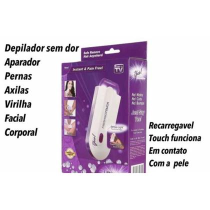 Imagem de Depilador axilas pernas virilha sem dor Finishing Touch YES
