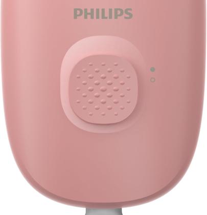 Imagem de Depilador Elétrico Philips Satinelle BRE229 00 Rosa Bivolt Com Acessório 2 Velocidades Remove Pelos da Raiz