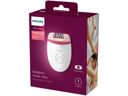 Imagem de Depilador Elétrico Philips Satinelle Essential BRE235/00 Seco 2 Velocidades