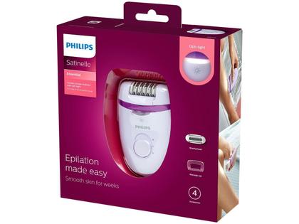 Depilador Elétrico Philips Satinelle Essential - BRE275/00 Seco 2