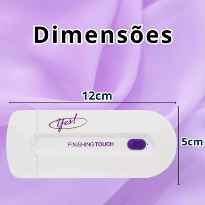 Imagem de Depilador Feminino Laser Eletríco Sem Fio 110V/220V