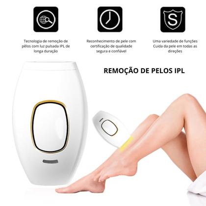 Imagem de Depilador Portátil A Laser IPL Removedor De Pelos Definitivo