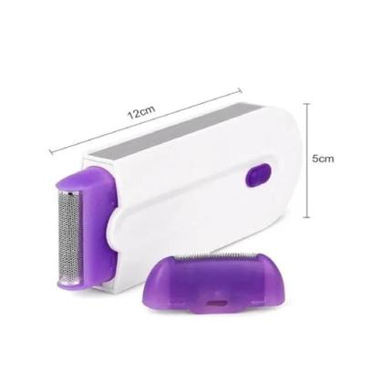 Imagem de Depilador Sem Dor Pelos Íntimos Aparador Recarregável Usb Com Luz Moderno