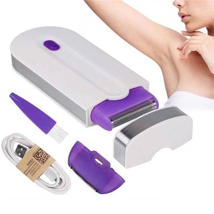 Imagem de Depilador Yes Finishing Touch Sem Fio Ativação Sensor De Luz Rosto e Corpo