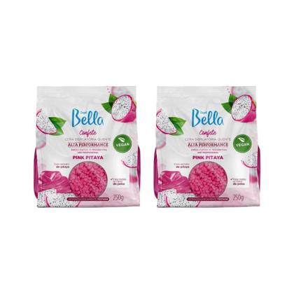 Imagem de Depilatorio Depil Bella Cera Confete 250G Pink - Kit Com 2Un