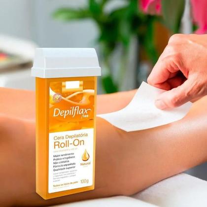 Imagem de Depilflax Cera Roll On Natural 100g
