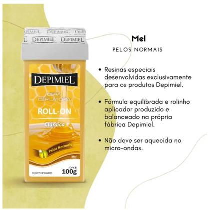 Imagem de Depimiel cera depilatoria roll-on 100g