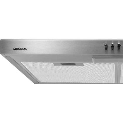 Imagem de Depurador De Ar Mondial 60Cm Inox Dp60-01 - 127V