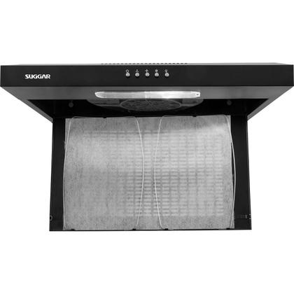 Imagem de Depurador de ar Slim 60 Cm Preto 220V