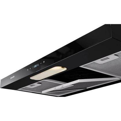 Imagem de Depurador de ar Slim Touch 80 Cm Preto Suggar