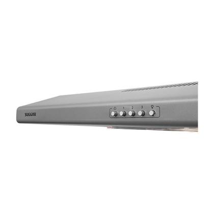 Imagem de Depurador de Ar Suggar Slim 80cm 105w 3 Velocidades Prata 220V DI80
