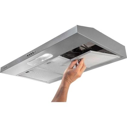 Imagem de Depurador e Exaustor de Ar Slim 80 cm Inox Suggar 110V