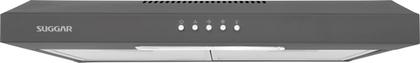 Imagem de Depurador E Exaustor De Ar Suggar Slim 80cm 3 Velocidades Titanium