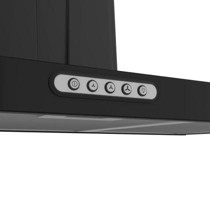 Imagem de Depurador Fogatti Compact New Embutir Black 60 Cm