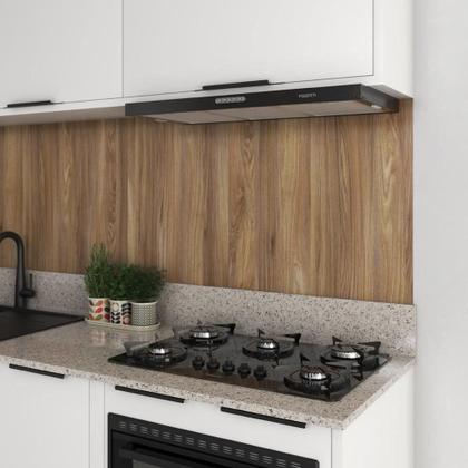 Imagem de Depurador Fogatti Compact New Embutir Black 75Cm Preto 110V