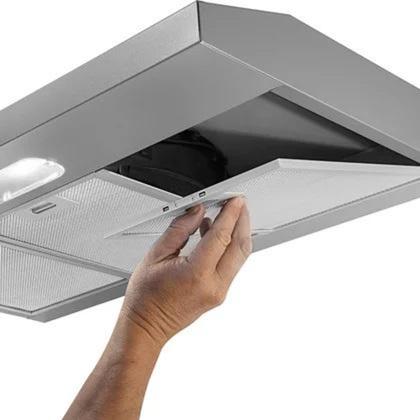 Depurador Inox Exaustor Slim 80Cm Inox DPS182IX Suggar Para fogão de 5 ...