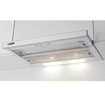 Imagem de Depurador Slim Fischer 5760 60cm 3 Velocidades Aço Inox Escovado Branco 110V