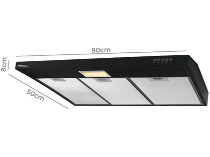 Imagem de Depurador Slim Philco PDR90P 90cm Preto 110V