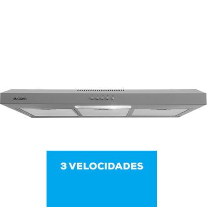 Imagem de Depurador Slim Suggar DPS181PR / DPS182PR 80cm 3 Velocidades Prata